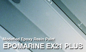 High-build tar free epoxy paint for tanks